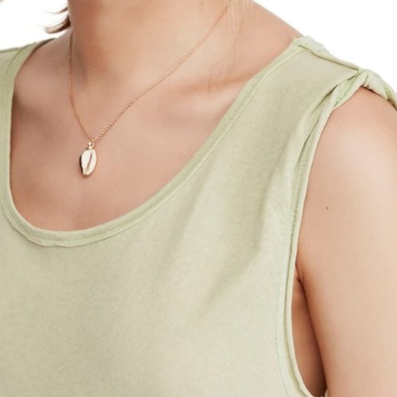NWT Free People Anytime Tank Top in Matcha Size XS - Picture 3 of 5